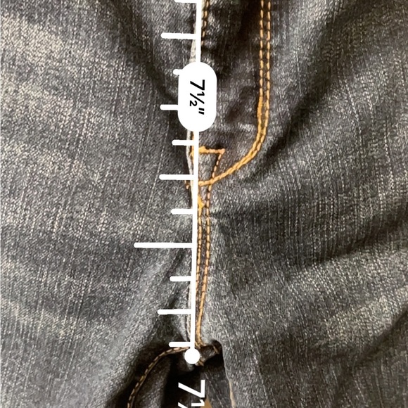 NEW NINE WEST Cigarette High Rise Skinny Ankle Jeans size 6P - Picture 6 of 9